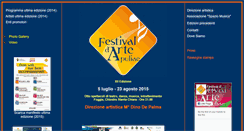 Desktop Screenshot of festivalapuliae.it